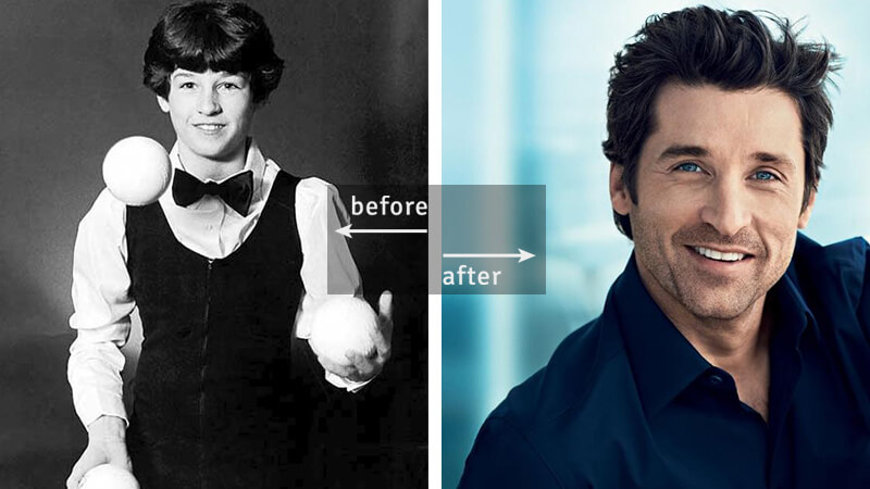 Patrick Dempsey was Working as a Juggler