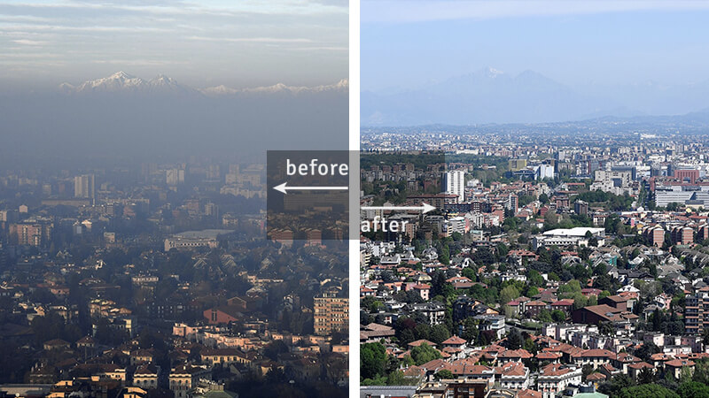 Milan, Italy, Air Pollution During COVID-19 Lockdown