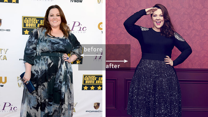 Melissa McCarthy Weight Loss - Before & After